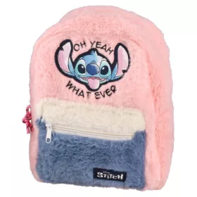 Hátitáska Statovac Bestbuy Stitch plüss rózsaszín