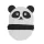 Tolltartó Online Panda összecsukható szilikon