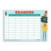 Órarend pd 165x117 mm Monsters 2026