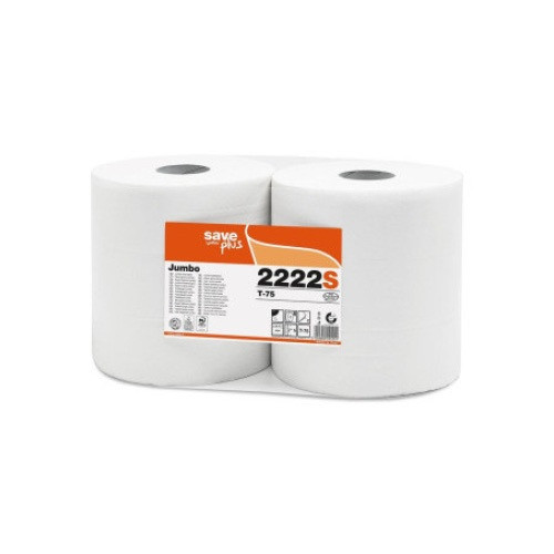 Toalettpapír Maxi Jumbo 2 rétegű reciklált 6 tekercs