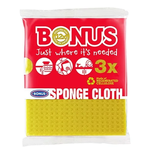 Szivacskendő Bonus 3 db/csomag