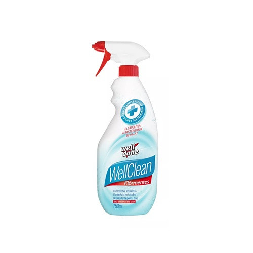 Fürdőszobai tisztítószer Well Done szórófejes 750 ml