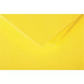 Üdvözlőkártya Clairefontaine Pollen 11x15,5 cm napsárga