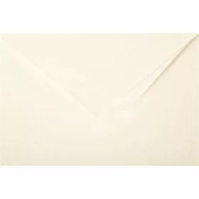   Üdvözlőkártya Clairefontaine Pollen 8,2x12,8 cm krémszínű