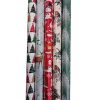 Díszcsomagoló tekercses Clairefontaine/Eurowrap 70x200 cm 57g karácsonyi vegyes minták