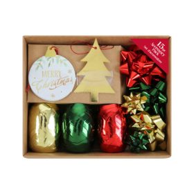   Dekorkiegészítő Clairefontaine/Eurowrap vegyes arany, zöld, piros 15 db / doboz