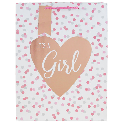 Dísztasak Clairefontaine/Eurowrap 33x45,5 cm It s a girl