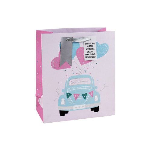 Dísztasak Clairefontaine/Eurowrap 21,5x25,3 cm Just married