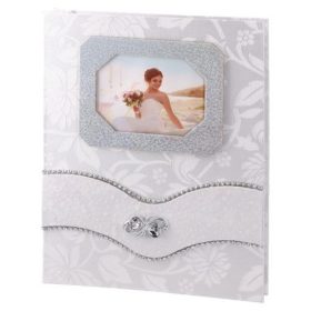   Fotóalbum Story wedding 13x18 cm 200 db-os gyöngyház fehér