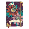 Napló Clairefontaine Frida Kahlo A/6 80 lapos, kemény fedeles, sima, gumis záródás, vegyes minta