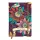 Napló Clairefontaine Frida Kahlo A/6 80 lapos, kemény fedeles, sima, gumis záródás, vegyes minta