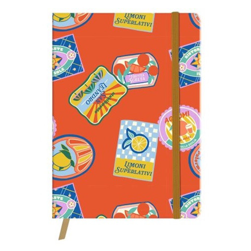 Napló Clairefontaine Dolce Amore A/6 64 lapos, puha fedeles, sima, gumis záródás, vegyes minta