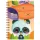 Füzet Bangoberry spriálos, 2db Bangobobbal, panda mintával