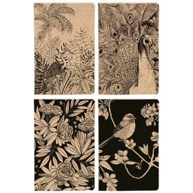   Jegyzetfüzet Clairefontaine Le Cerisier Blanc 11x17cm, 32 lapos, vonalas, vegyes minta