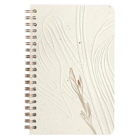   Jegyzetfüzet Clairefontaine Tulip paper, spirálos, 11x17cm, 50 lapos, pontozott