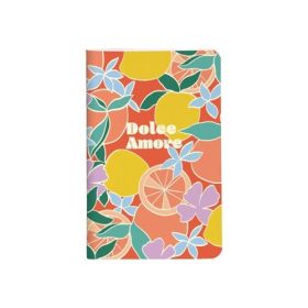   Jegyzetfüzet Clairefontaine Dolce Amore 7,5x12 cm, 24 lapos, sima, vegyes minta