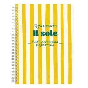   Jegyzetfüzet Clairefontaine Dolce Amore A/5, spirálos, 74 lapos, vonalas, vegyes minta