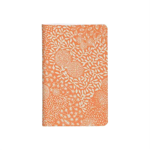 Jegyzetfüzet Clairefontaine Jardin des Sens 7,5x12 cm, 24 lapos, sima, vegyes minta