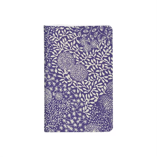 Jegyzetfüzet Clairefontaine Jardin des Sens 7,5x12 cm, 24 lapos, sima, vegyes minta