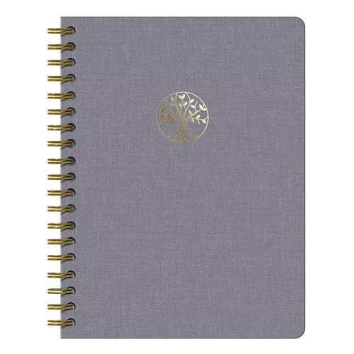 Tervező Clairefontaine Inspire A/5, spirálos, 96 lapos, vegyes minta