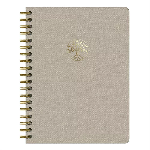 Tervező Clairefontaine Inspire A/5, spirálos, 96 lapos, vegyes minta