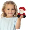 Játék plüss Aurora Palm Pals télapó 13 cm