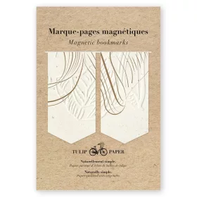   Mágneses könyvjelző Clairefontaine Tulip Paper, 10,5x15,5cm