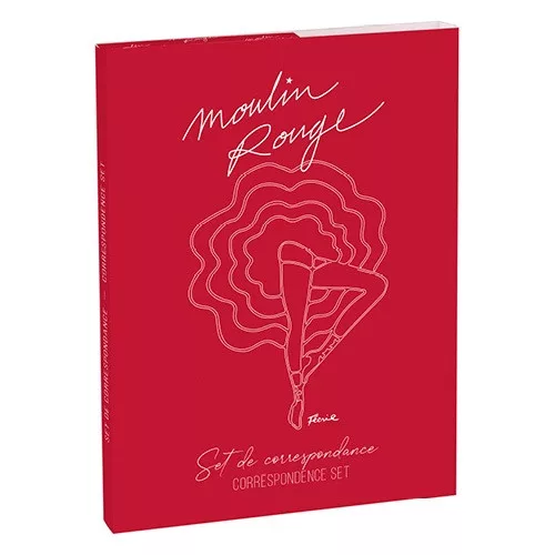 Készlet Clairefontaine Moulin Rouge 8 db képeslap borítékkal
