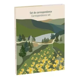   Készlet Clairefontaine La Vie en Vosges, 8 db képeslap borítékkal