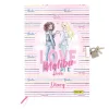 Napló Online Barbie Malibu lakattal