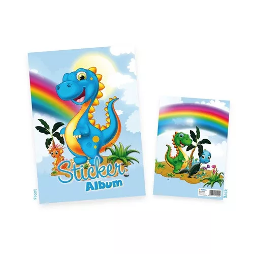 Matricagyűjtő album Herma Dínók