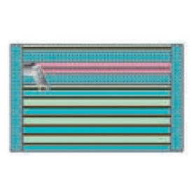 Pénztárca O'Neill Waterfull kék