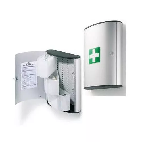 Elsősegélyláda Durable L 3 részes feltöltve 400x302x118 mm