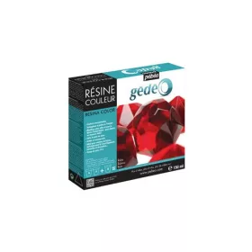   Kreatív kristály gyanta Pébéo színezett Gédéo150 ml rubinvörös