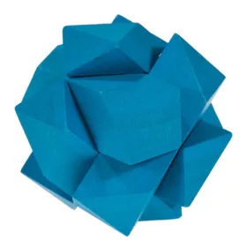 Játék Puzzle Fridolin IQ-Test Angular-knot kék bambusz
