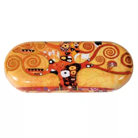   Szemüvegtok Fridolin Gustav Klimt 'Az élet fája' fém