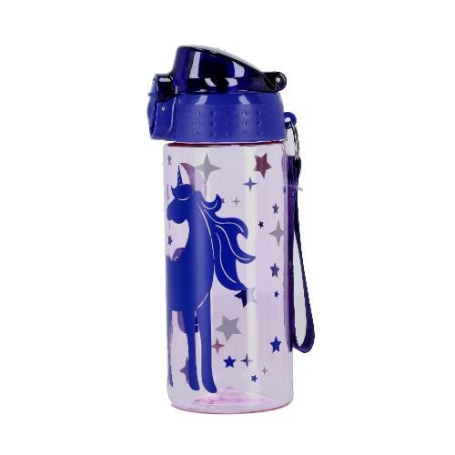 Kulacs Bottle&More 500 ml lila, unikornis