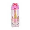 Kulacs Bottle&More 500 ml rózsaszín, unikornisfej