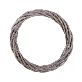 Fűzkoszorú 40 cm, szürke
