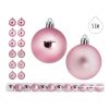 Karácsonyi gömb rózsaszín 5 cm 12 db/csomag
