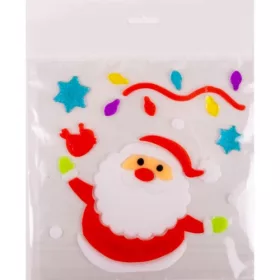 Ablakzselé 20x25 cm Mikulás