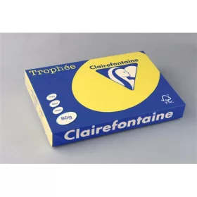   Másolópapír színes Clairefontaine Trophée A/3 80g intenzív sárga 500 ív/csomag (1887)