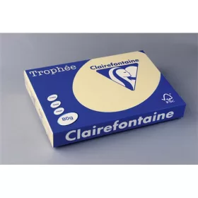   Másolópapír színes Clairefontaine Trophée A/3 80g pasztell sötétkrém 500 ív/csomag (1253)