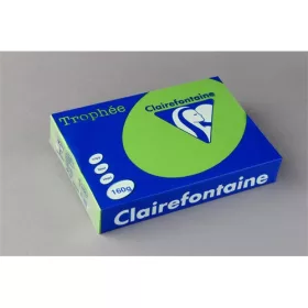  Másolópapír színes Clairefontaine Trophée A/4 160g intenzív zöld 250 ív/csomag (1025)