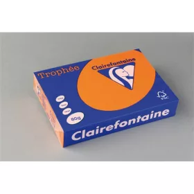   Másolópapír színes Clairefontaine Trophée A/4 80g intenzív lángnarancs 500 ív/csomag (1761)