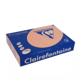   Másolópapír színes Clairefontaine Trophée A/4 80g pasztell barack 500 ív/csomag (1970)
