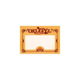 Oklevél pd B/4 fekvő egyoldalas sárgA/barna