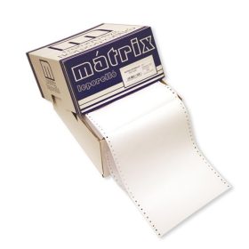   Leporelló MATRIX 158x12 coll 2 példányos 6 collonként perforált 1800 garn./doboz