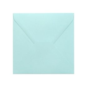   Boríték Clairefontaine Pollen 14x14 cm enyvezett világoskék