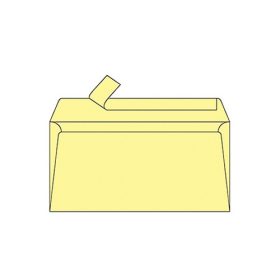   Boríték Clairefontaine Pollen LA/4 szilikonos kanárisárga